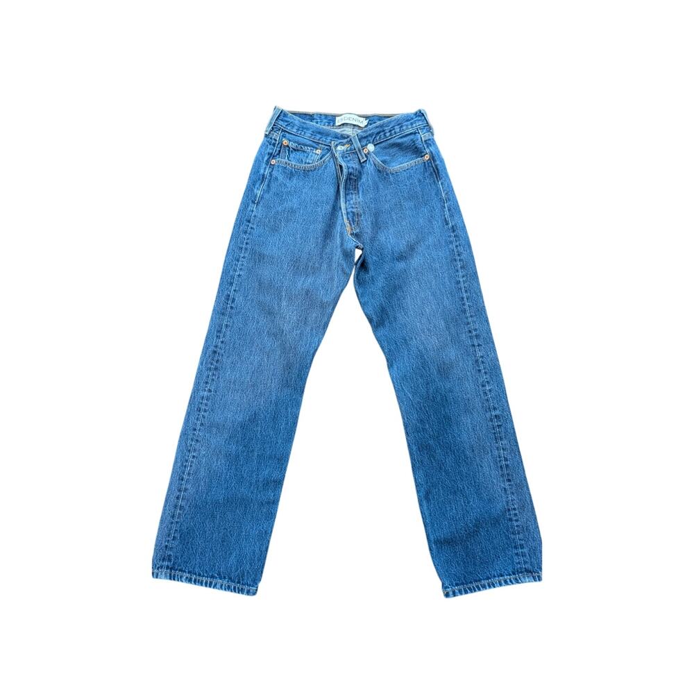 EB Denim Reinvented Levi's Straight Leg Jeans